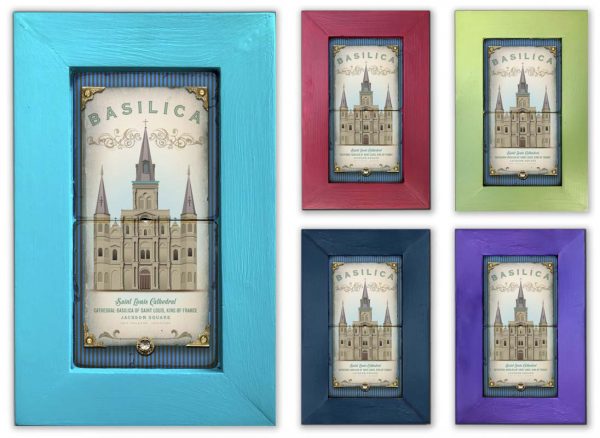 Basilica Framed Marble Stones