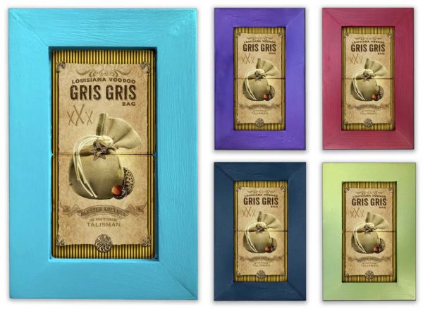 Gris Gris Framed Marble Stones