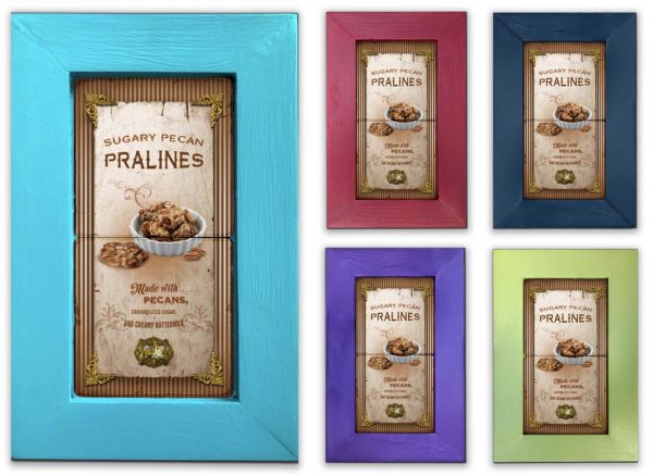 Pralines Framed Marble Stones