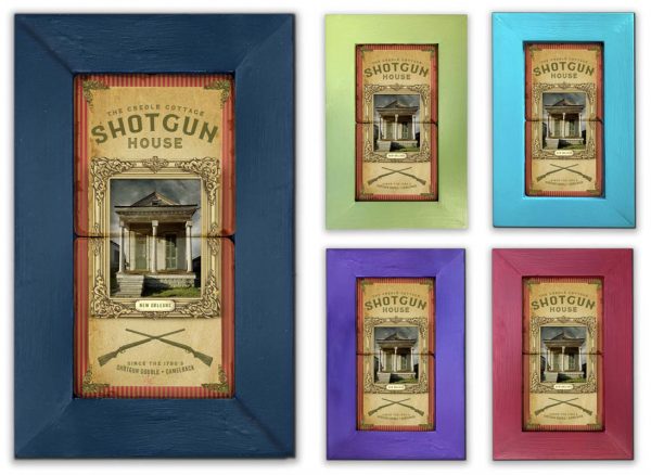 Shotgun Framed Marble Stones