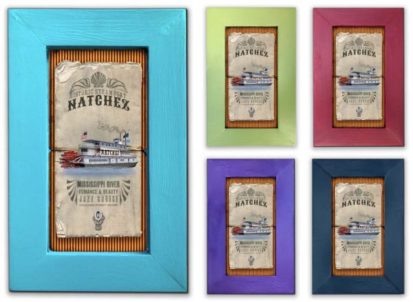 Steamboat Framed Marble Stones